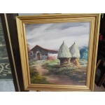 Голям картина масло на фазер Испания - 3667